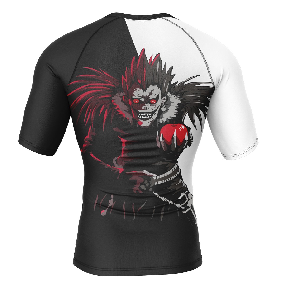 Ryuk Death Note Short Sleeve Rash Guard Compression Shirt