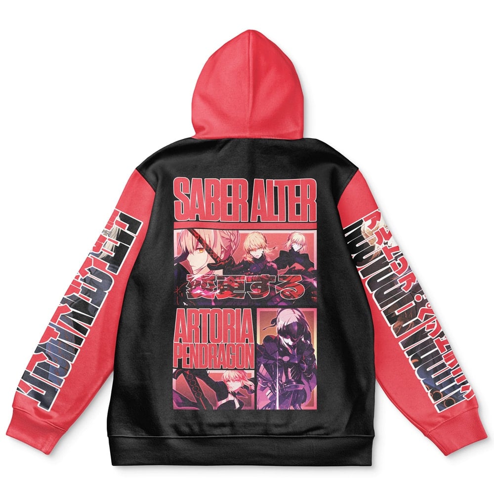 Saber Alter Fate Stay Night Heaven's Feel Streetwear Hoodie