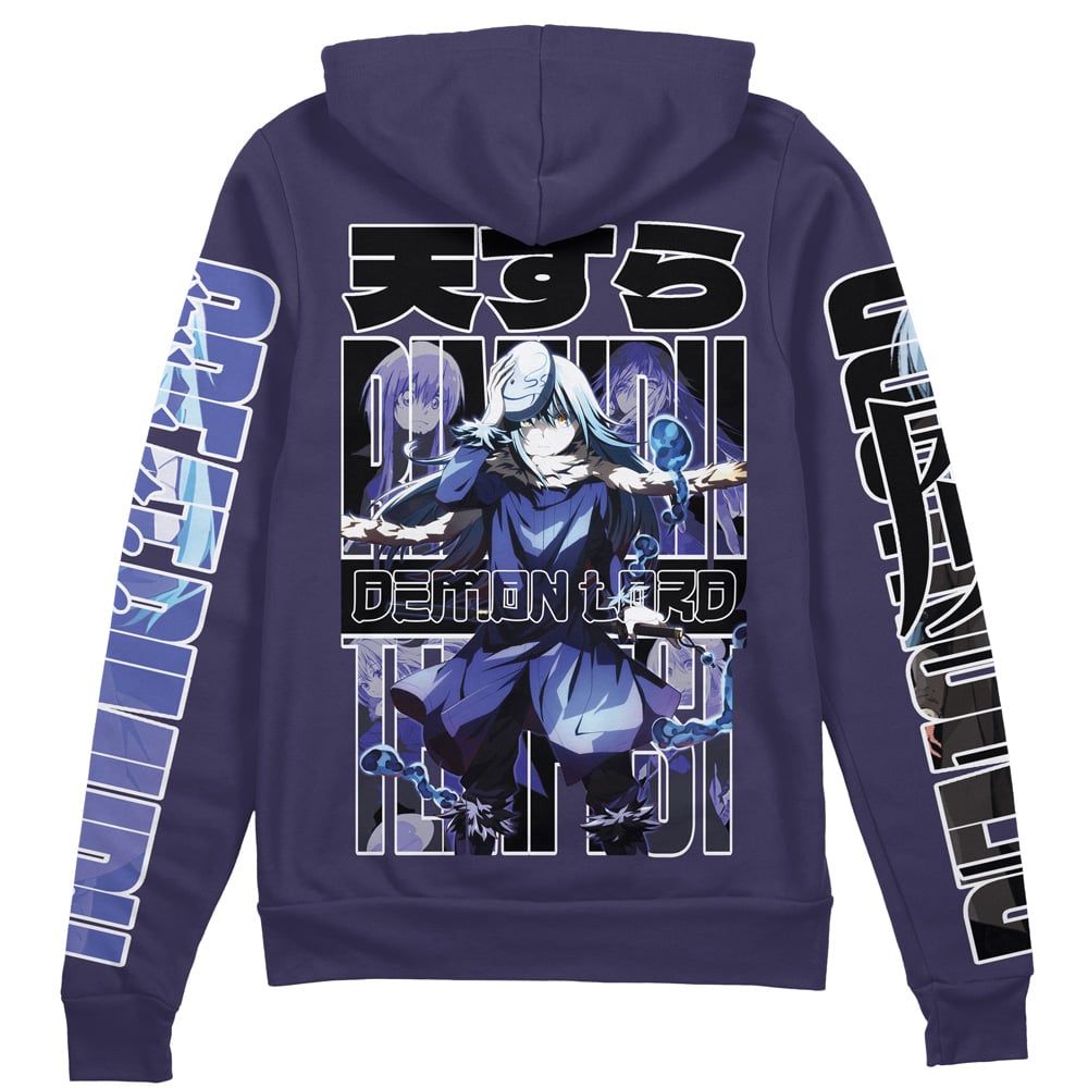 Rimuru Tempest That Time I Got Reincarnated as a Slime" Streetwear Zip Hoodie Jacket
