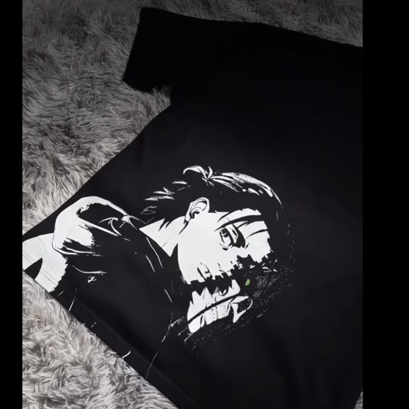 Eren Tee X Attack On Titan T Shirt - Kurodrip