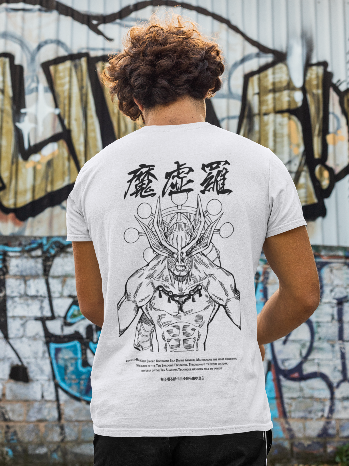 Mahoraga - Jujutsu Kaisen T Shirt - Kurodrip