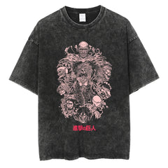 Kurodrip "Nine Titans" Vintage Oversized T Shirt