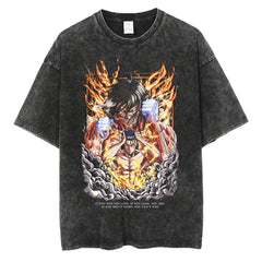 Kurodrip "Berserk Titan" Vintage Oversized T Shirt