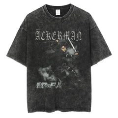 Kurodrip "Levi V2" Vintage Oversized T Shirt