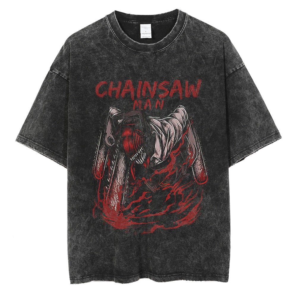 Kurodrip "Red Devil" Vintage Oversized T Shirt