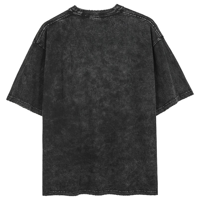 Kurodrip "Skull Knight V2" Vintage Oversized T Shirt