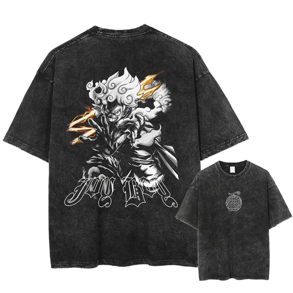 Kurodrip "Sun God" 2-Sided Vintage Oversized T Shirt