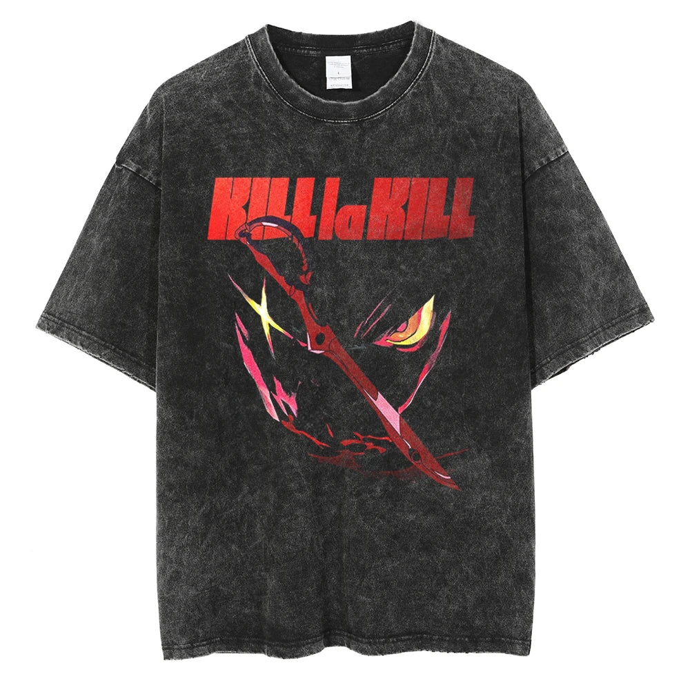 Kurodrip "Scissor Blades" Vintage Oversized T Shirt