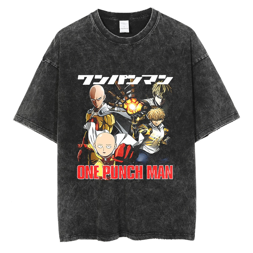 Kurodrip "Saitama V2" Vintage Oversized T Shirt