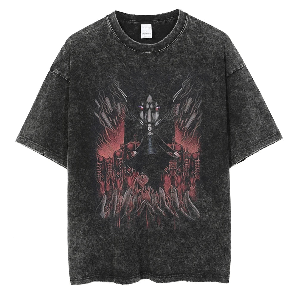 Kurodrip "The Rumbling V2" Vintage Oversized T Shirt