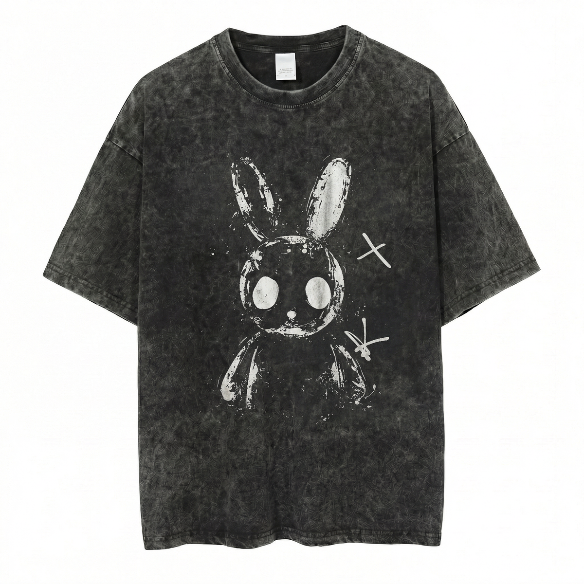 Creepy Cute Bunny Rabbit Alt Goth Grunge Horror Aesthetic T-Shirt