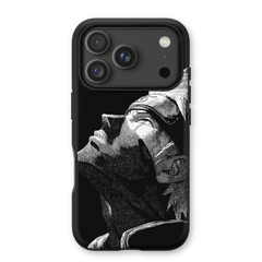 Kurodrip Kakashi Hatake Naruto Black White Sketch Looking Up Konoha Headband Dark Minimalist Protective Phone Case