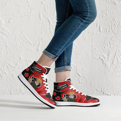 Pain Nagato Red Cloud Ninja Mid 1 Basketball Shoes