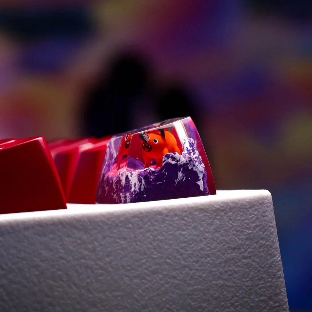 Pochita Chainsaw Man artisan keycap - Hirosart