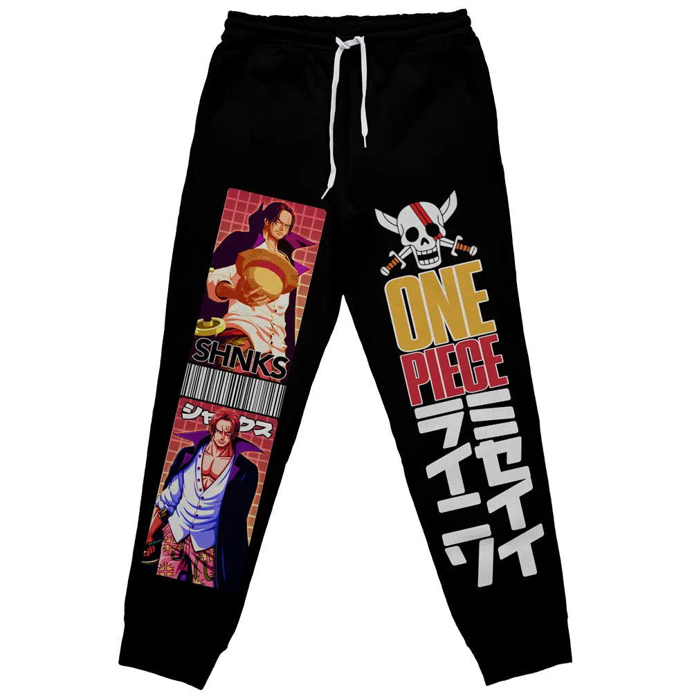 Shanks One Piece" Streetwear Sweatpants