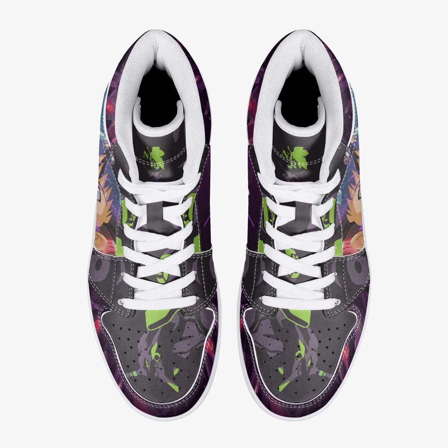 Shinji Ikari Eva Unit 01 Neon Genesis Evangelion Mid 1 Basketball Shoes