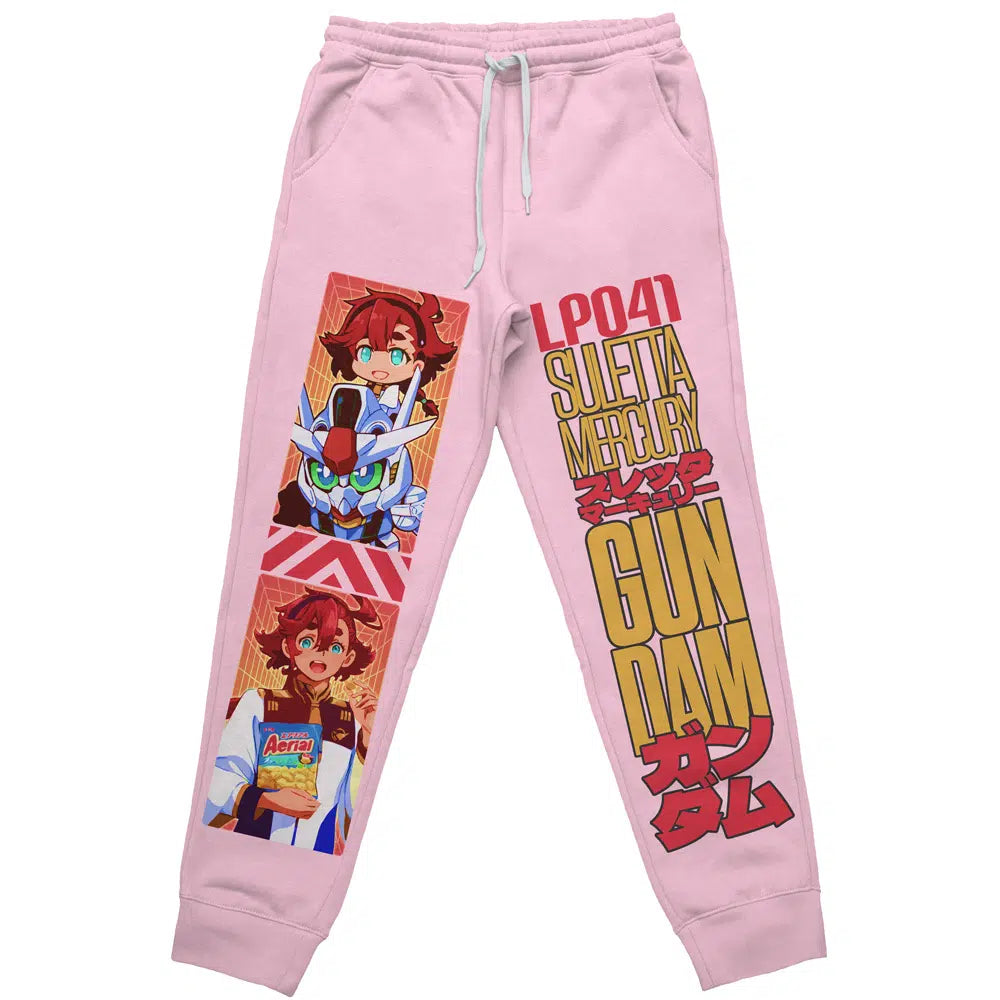 Suletta Mercury Gundam Witch from Mercury Streetwear Sweatpants