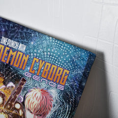 Trippy Genos One Punch Man Canvas Print Wall Art - Kurodrip