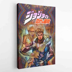 Trippy Giorno Giovanna Golden Wind Jojo's Bizarre Adventure Canvas Print Wall Art - Kurodrip