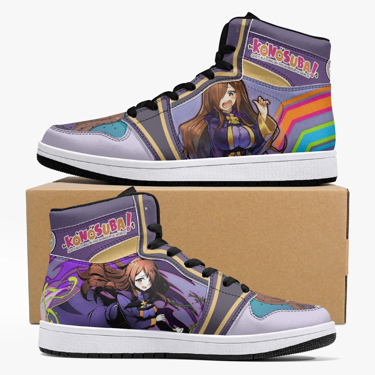 Wiz Konosuba Mid 1 Basketball Shoes