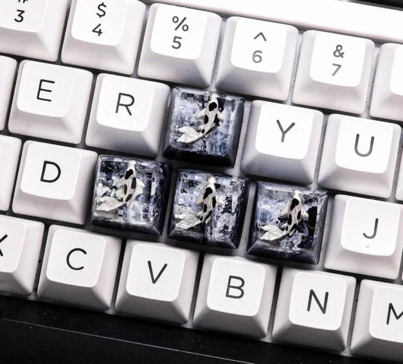 Yin Yang Koi Keycap - Kurodrip
